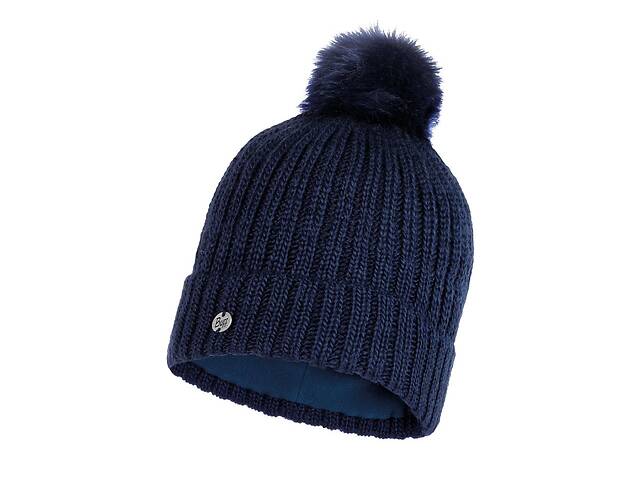 Шапка Buff Knitted & Polar Hat Katya One Size Темно-Синий