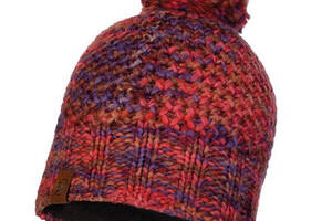 Шапка Buff Knitted & Polar Hat Margo One Size Бордовый