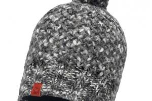 Шапка Buff Knitted & Polar Hat Margo One Size Черный-Серый