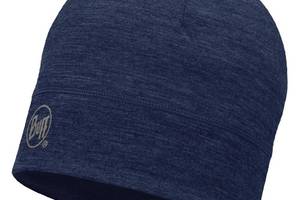 Шапка Buff Merino Wool 1 Layer Hat Solid Denim One size (1033-BU 113013.788.10.00)