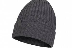 Шапка Buff Merino Wool Knitted Hat NORVAL One Size Серый