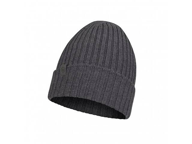 Шапка Buff Merino Wool Knitted Hat NORVAL One Size Серый