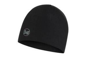 Шапка Buff Thermonet Hat solid black One Size Черный