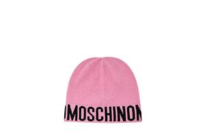 Шапка Moschino женская One Size Розовый (65233-8)