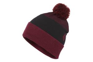 Шапка мужская Black Diamond Pom Beanie One Size Бордовый-Черный