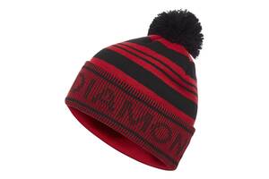 Шапка мужская Black Diamond Pom Beanie One Size Черный-Красный