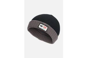 Шапка Rab Essential Beanie One Size Черный-Серый