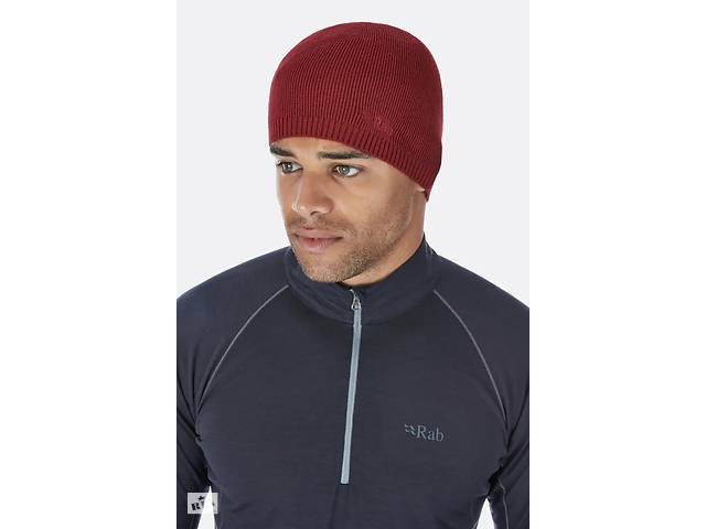 Шапка Rab Merino Beanie One Size Бордовый