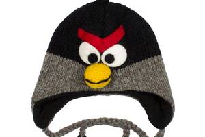 Шапка с ушками детская Kathmandu Animals Angry bird One Size Черный (22912)