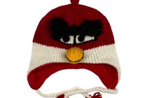 Шапка с ушками детская Kathmandu Animals Angry bird Оne size Красный (22913)