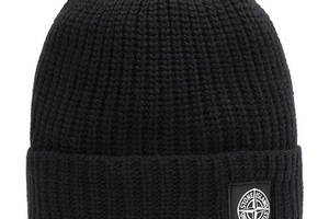 Шапка Stone Island 19FW N10B5 Wool Hat One Size Black