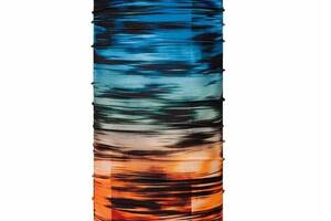 Шарф-труба Buff Coolnet UV+ Edur Multi Синий-Оранжевый 52х23 см