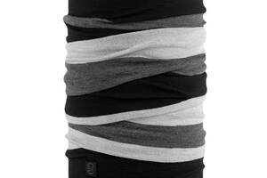 Шарф-труба Buff Merino Move Graphite Черный-Серый One Size