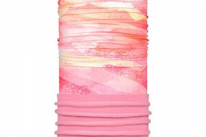 Шарф-труба детский 8-12 Buff Junior Polar Nova Blossom Белый-Розовый 20,5x48 см