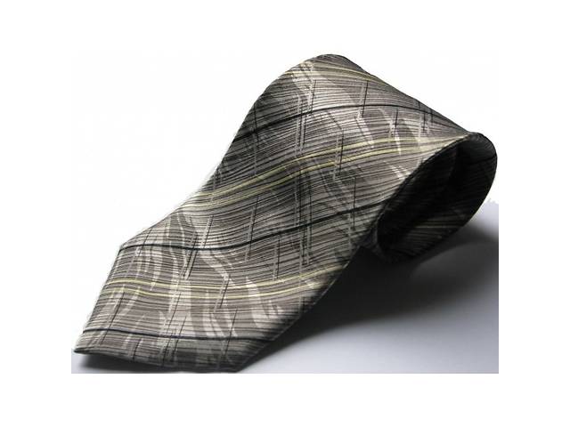 Шелковый галстук стандартный Schönau - 131 серый