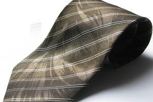 Шелковый галстук стандартный Schönau - 132 Коричневый