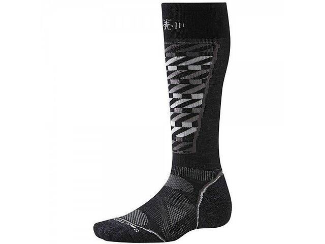 Шкарпетки Smart Wool Men's PhD Ski Light Pattern Black/White (1033-SW SW017.960-XL)