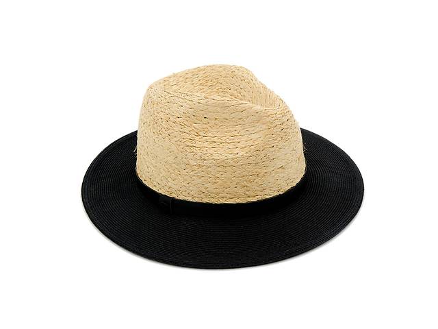 Шляпа Del Mare АРВЕН натуральный/черный 55-58