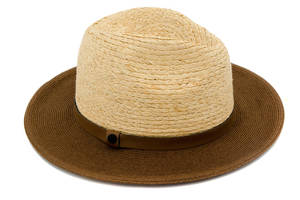 Шляпа Del Mare АРВЕН натуральный/коричневый 55-58