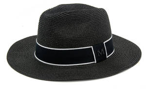 Шляпа федора МАГДА черный SumWin 55-58