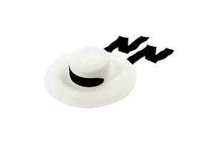 Шляпа канотье КОРСА белый SumWin 55-59