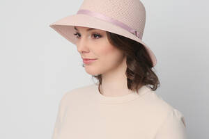 Шляпа LuckyLOOK женская со средними полями 818-003 One size Пудра