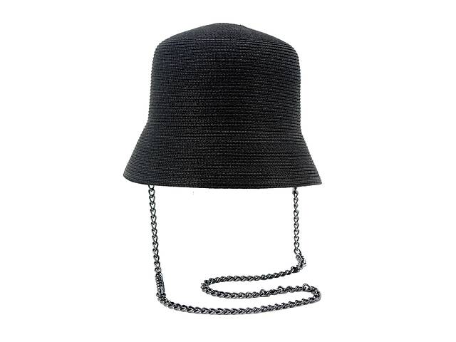 Шляпа САНДРА с цепочкой черный SumWin 56-59