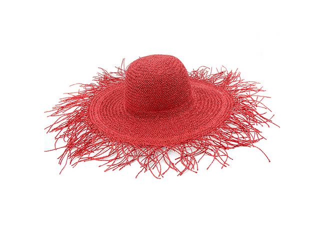 Шляпа ВАНГА бахрома красный SumWin 55-59