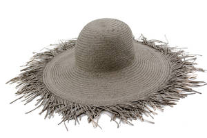 Шляпа ВАНГА бахрома серый SumWin 55-59
