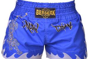 Шорти Berserk Sport Muay Thai Fighter Синій M