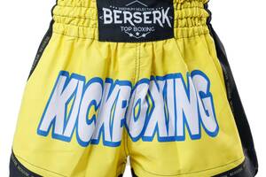 Шорты Berserk Sport THAI KICK ATTACK M yellow (019929)