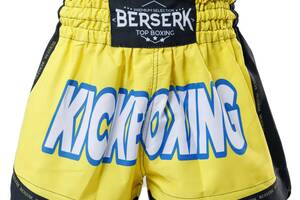 Шорты Berserk Sport THAI KICK ATTACK XL yellow (019929)
