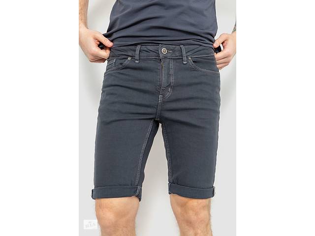 Шорты мужские джинсовые темно-серый 186R001 Ager 34