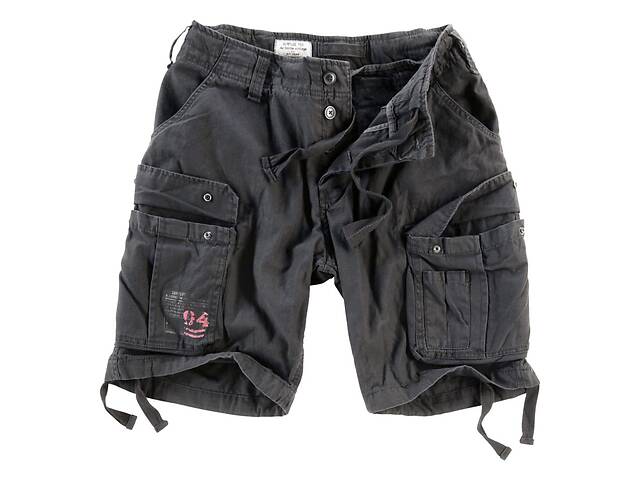 Шорты Surplus Airborne Vintage Shorts Black (S)