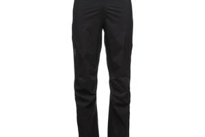 Штаны мужские Black Diamond Stormline Stretch FL ZP Rain Pants S Черный