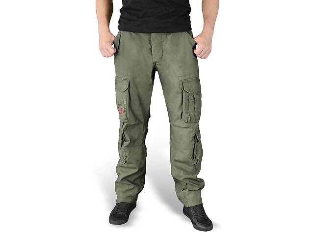 Брюки Surplus Airborne Slimmy Trousers Oliv Gewas XL Зеленый (05-3603-61)