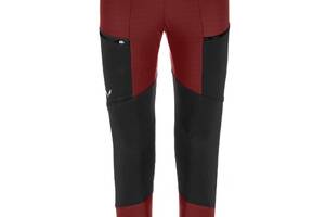 Штаны женские Salewa Puez Dry Responsive Cargo Tights Women M Бордовый-Черный