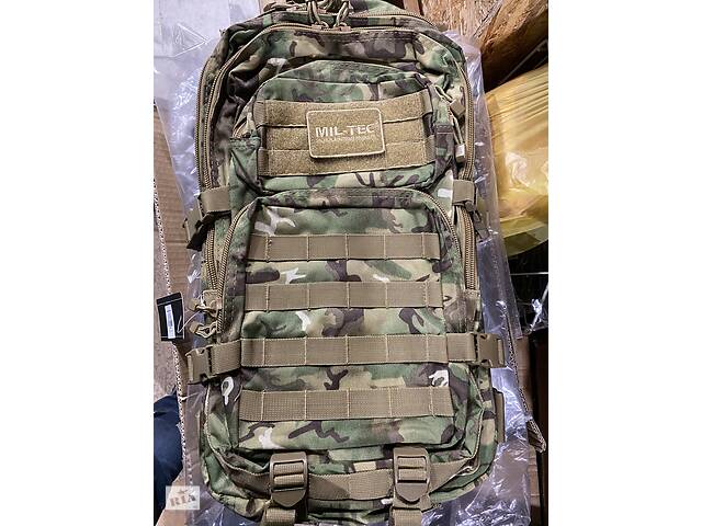 Штурмовой тактический рюкзак Mil-Tec ASSAULT L Olive 36l. Подлинник. Германия! мультикам