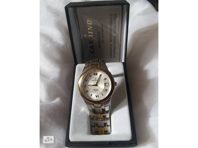 Швейцарские мужские часы Candino Elegance оригинал SWISS годинник