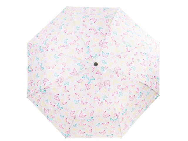 Складна парасоля Happy Rain Зонт женский полуавтомат HAPPY RAIN (ХЕППИ РЭЙН) U42304-2