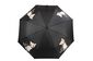 Складной зонт Barbara Vee Зонт женский полуавтомат BARBARA VEE HDUE-BV-WC100-BK