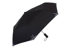 Складной зонт FARE Зонт мужской автомат с фонариком и светоотражающими вставками FARE FARE5471-black