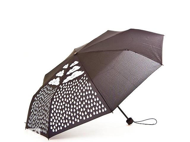 Складной зонт FARE Зонт женский механический 'хамелеон' FARE FARE5042C-black