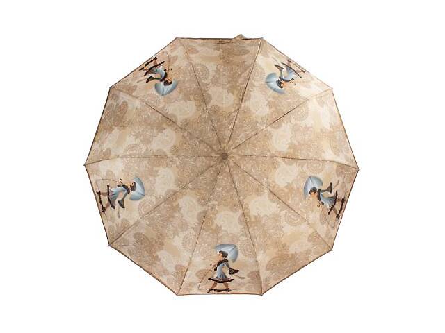 Складной зонт Zest Зонт женский полуавтомат ZEST Z53616-3702B