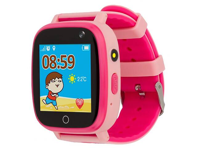 Смарт-часы AmiGo GO001 iP67 Pink