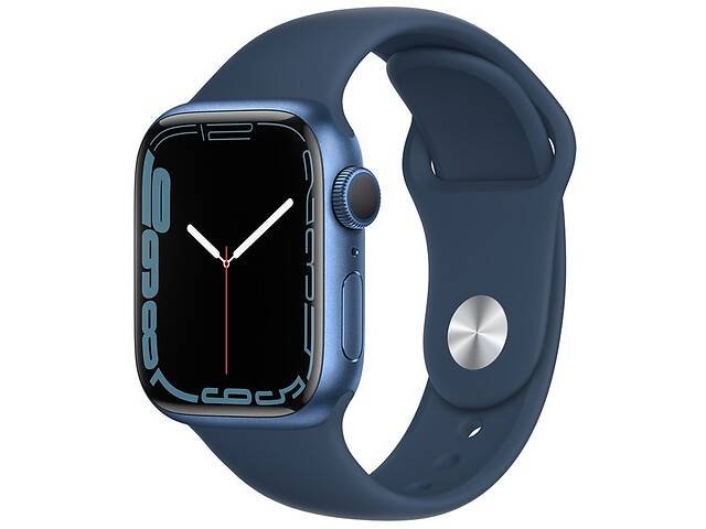 Смарт часы Apple Watch S7 GPS 41 Alum Case Abyss Sp/B Blue (6734199)