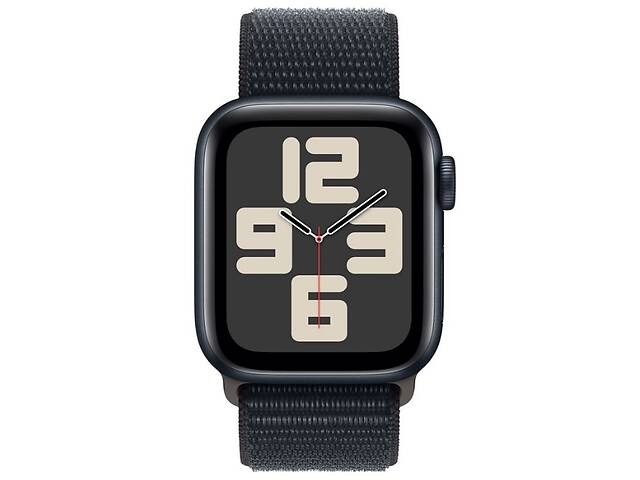 Смарт часы Apple Watch SE 44mm Midnight Alum Case with Midnight Sp/Loop (6915021)