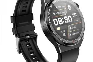 Смарт часы Borofone BD2 Bluetooth v5.1 270mAh IP68 Черный