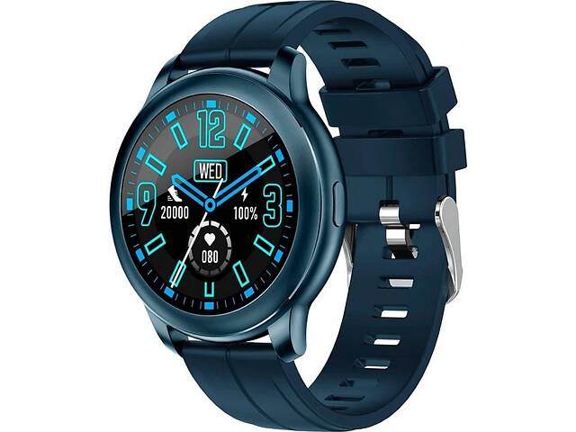 Смарт-часы Globex Smart Watch Aero Blue (Код товара:24140)