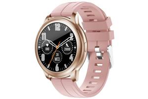 Смарт-часы Globex Smart Watch Aero Gold/Pink (Код товара:24139)